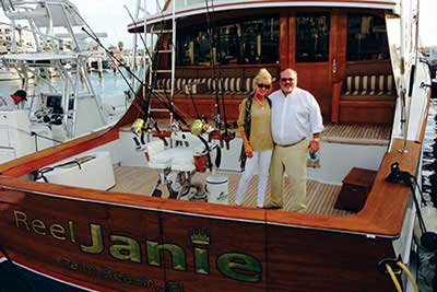 Aboard the Reel Jani