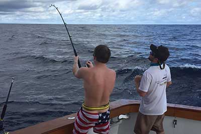 Ocean fishing out of Palm Beach, Fl